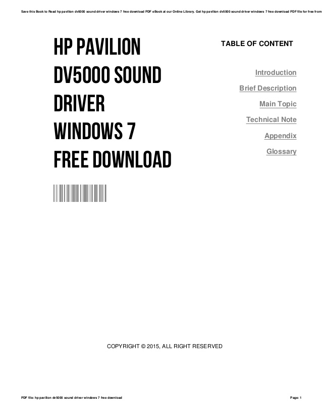 Hp Pavilion Ze2000 Drivers Free Download